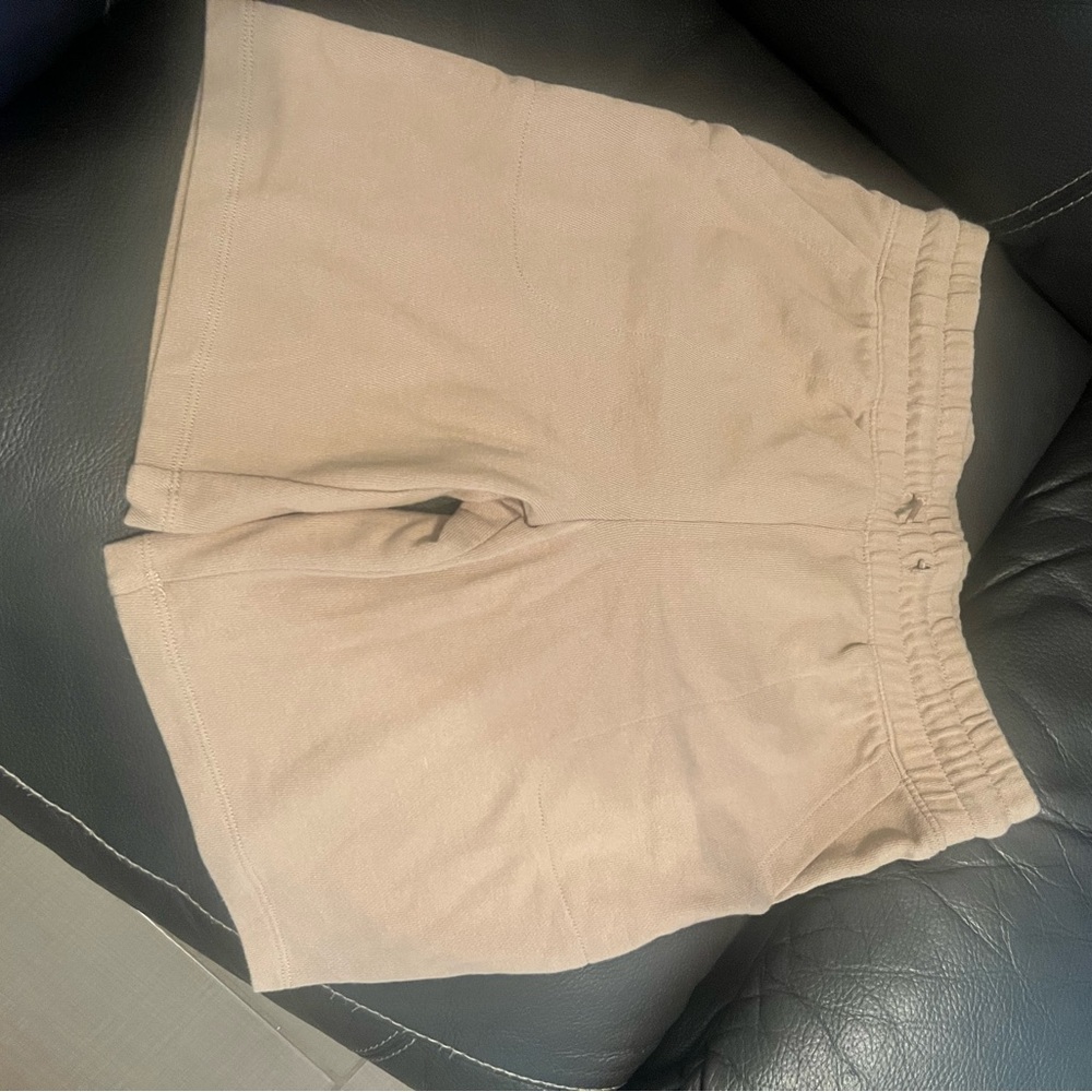 Women's Tan Casual Shorts With Top